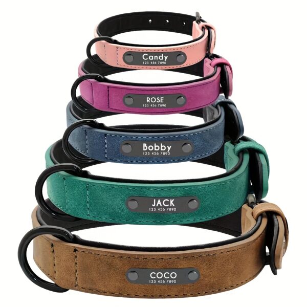 Colliers En Cuir Personnalisés