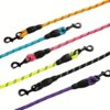 LAISSE REFLECHISSANTE CORDE DE TRACTION PLUSIEURS COLORIS