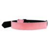 Collier De Chien Personnalisé en Cuir Souple rose - Une élégance douce pour votre fidèle ami.